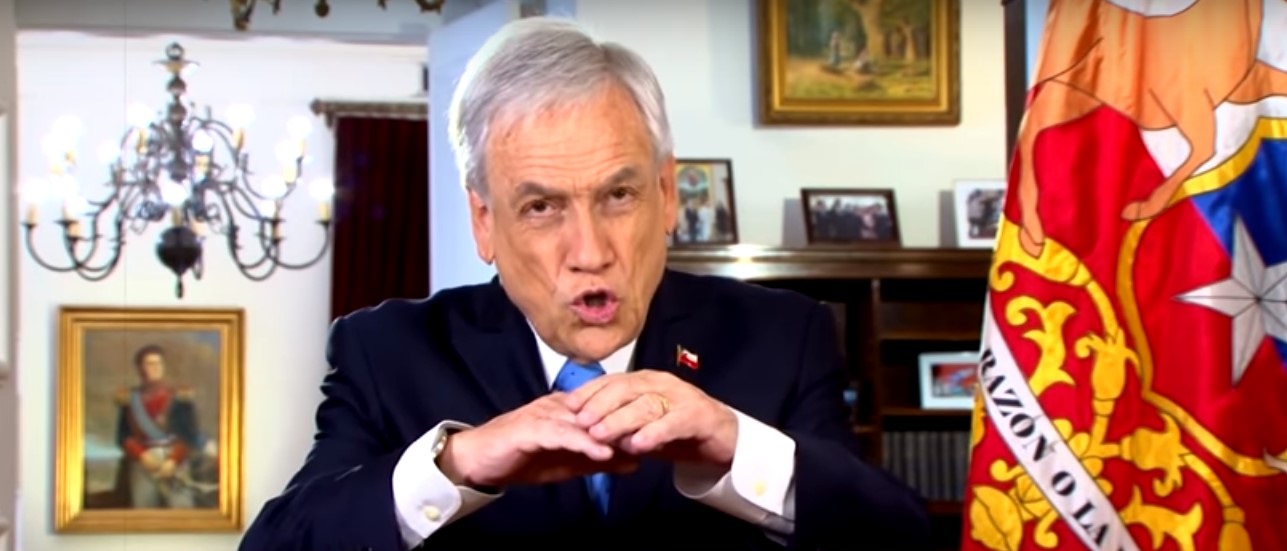  Piñera en entrevista con CNN en Español aseguró que muchos videos que dan cuenta de violaciones a DDHH «son filmados fuera de Chile»