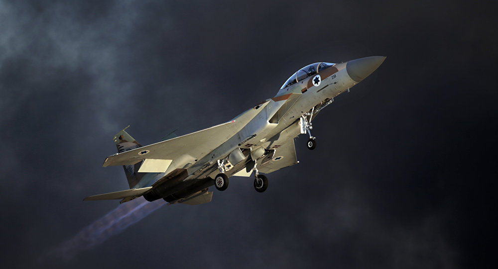  Aviación israelí ataca una base aérea en la provincia siria de Homs
