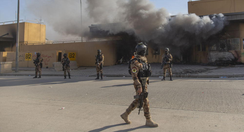  Bombardean la zona de la embajada de EEUU en Irak | video