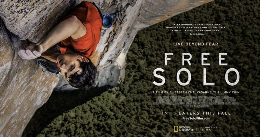  Festival Arica Nativa presentará documental ganador del Oscar Free Solo con entrada liberada  en el Cine Colón