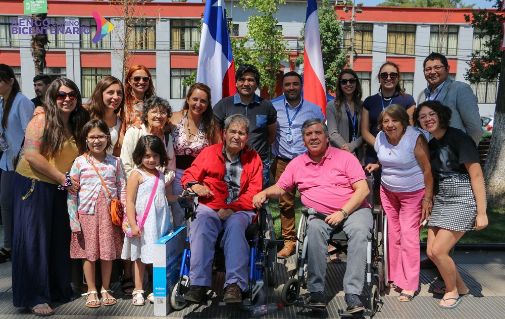  Rengo primera ciudad en Chile que decidió entregar más de 130 sillas de ruedas especializadas y no celebrar fiestas de fin de año 
