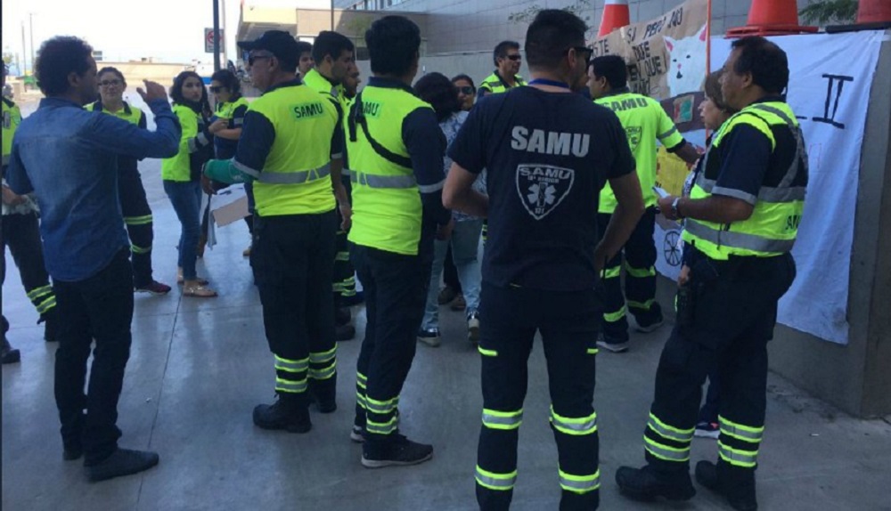  Demandas incumplidas: Nuevo paro de 24 horas del SAMU en Antofagasta
