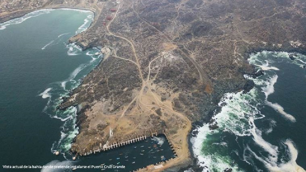 Organización de conservación marina Oceana solicita caducar permiso ambiental de Puerto Cruz Grande de CAP