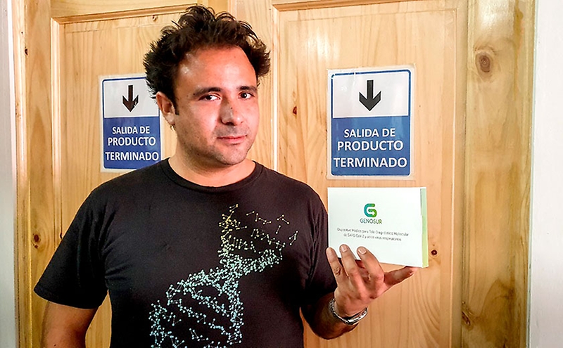 Entrevista al bioquímico Matías Gutiérrez, creador del kit GenoSUR
