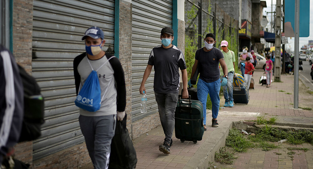  Migrantes en Chile enfrentan juntos el abandono, el frío y el COVID-19
