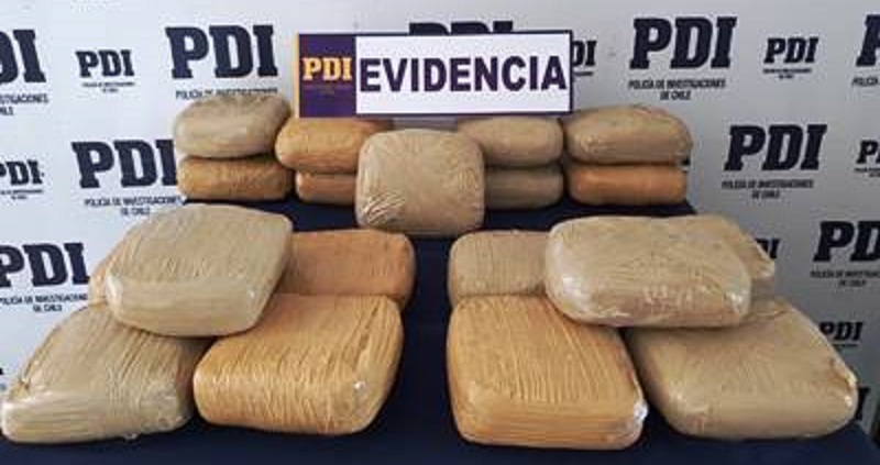  Investigación de Fiscalía de Arica y PDI desbarató red internacional de narcotráfico integrada por ciudadanos bolivianos, peruanos y chilenos