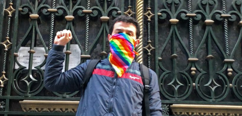  Movilh protesta frente al TC por «uno de los ataques más infames» contra la dignidad de las familias homoparentales