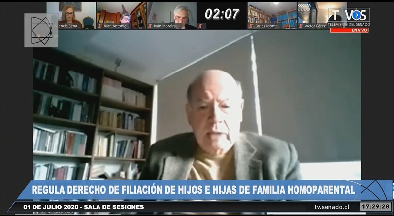 Senador Insulza (PS): El proyecto sobre filiación de hijos en una familia homoparental rompe una discriminación más en Chile
