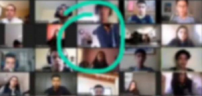 Roban a una estudiante mientras tenía clase por Zoom y todo quedó filmado | Video