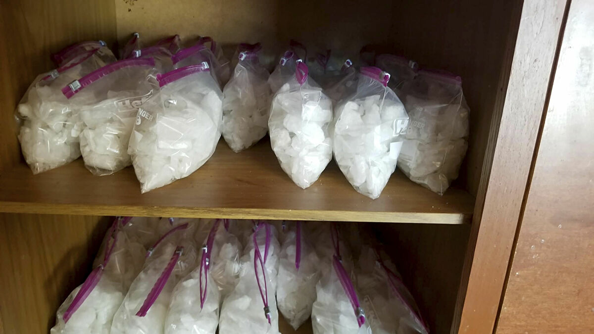 Desmantelan un gigantesco laboratorio de metanfetamina y fentanilo en México