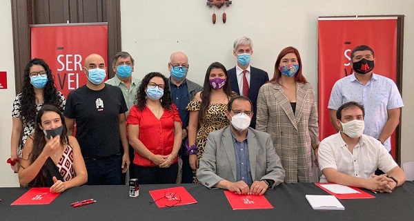 Fuerzas antineoliberales y transformadoras inscribieron lista “Apruebo Dignidad”