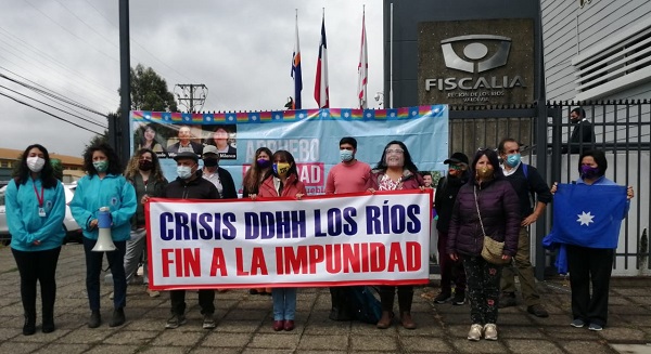  Denuncian a Fiscalía Regional de Los Ríos por «cero avance en procesos de DDHH»
