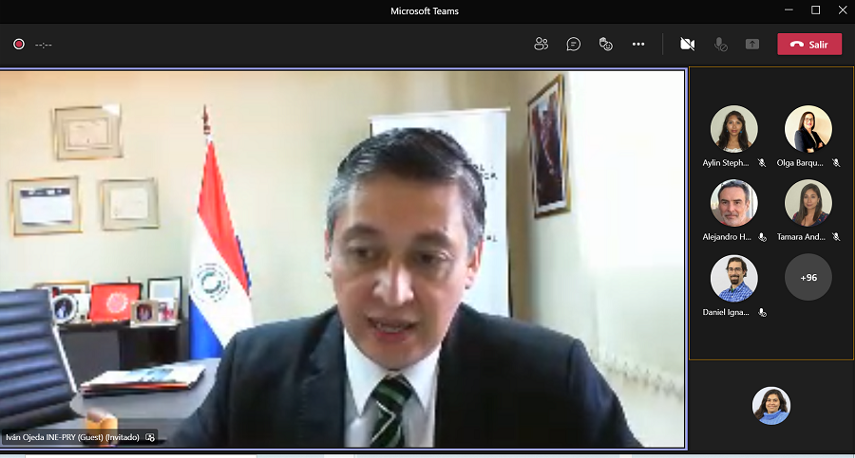  Iván Ojeda, director nacional INE Paraguay: “Pudimos actualizar nuestra ley porque hubo voluntad política nacional y un acompañamiento internacional”