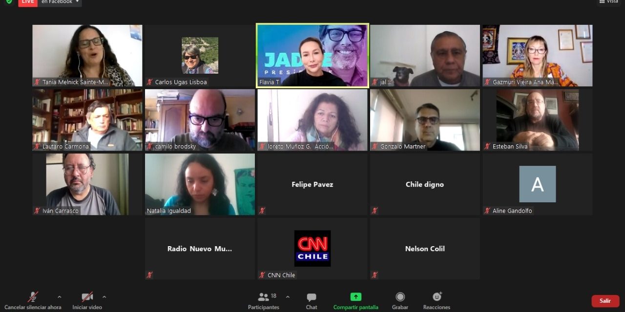 Mesa política de Chile Digno abordó grave situación en Wallmapu e hizo un llamado a redoblar los esfuerzos en la campaña de Daniel Jadue a una semana de las primarias