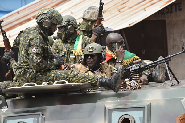  El golpe de Estado en la República de Guinea en imágenes