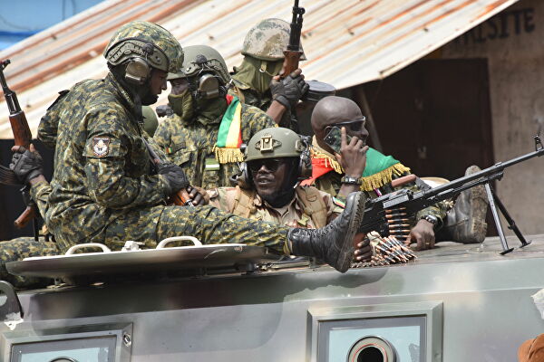 El golpe de Estado en la República de Guinea en imágenes