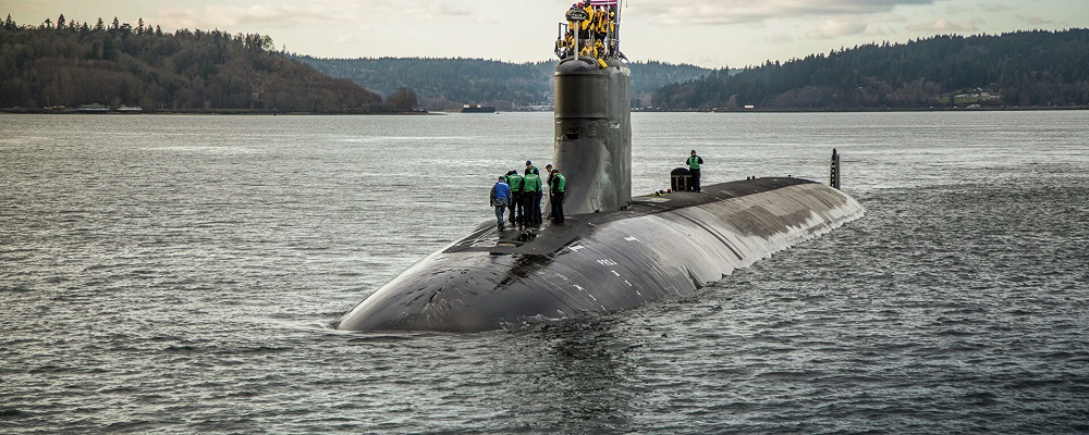  El medio ‘The War Zone’ publicó las primeras imágenes del submarino nuclear de EEUU tras su avería en el mar del Sur de China