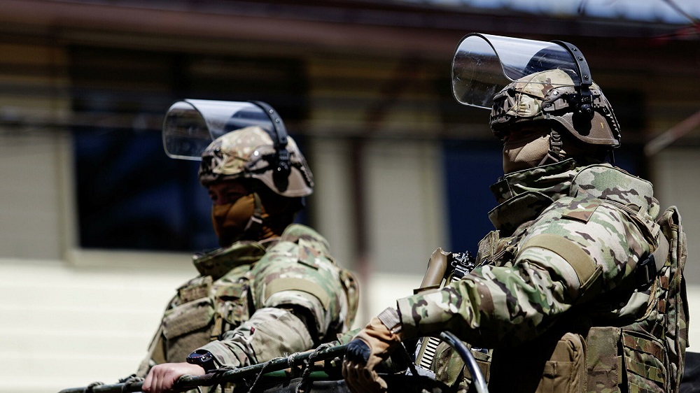  Rechazo a la militarización de la Macrozona Sur de Chile