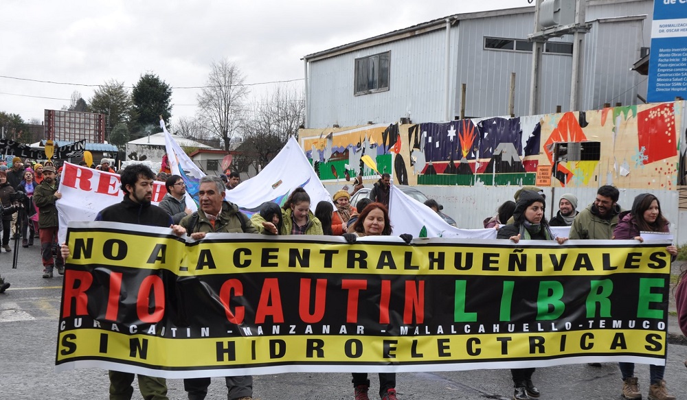 Comunidad Indígena Benancio Huenchupan y organizaciones sociales buscan anular central hidroeléctrica en río Cautín