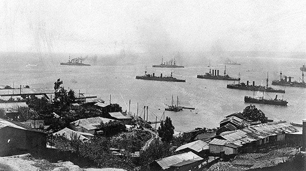 Un poco de historia: Cómo los alemanes derrotaron por completo a la Armada británica cerca del puerto chileno de Coronel