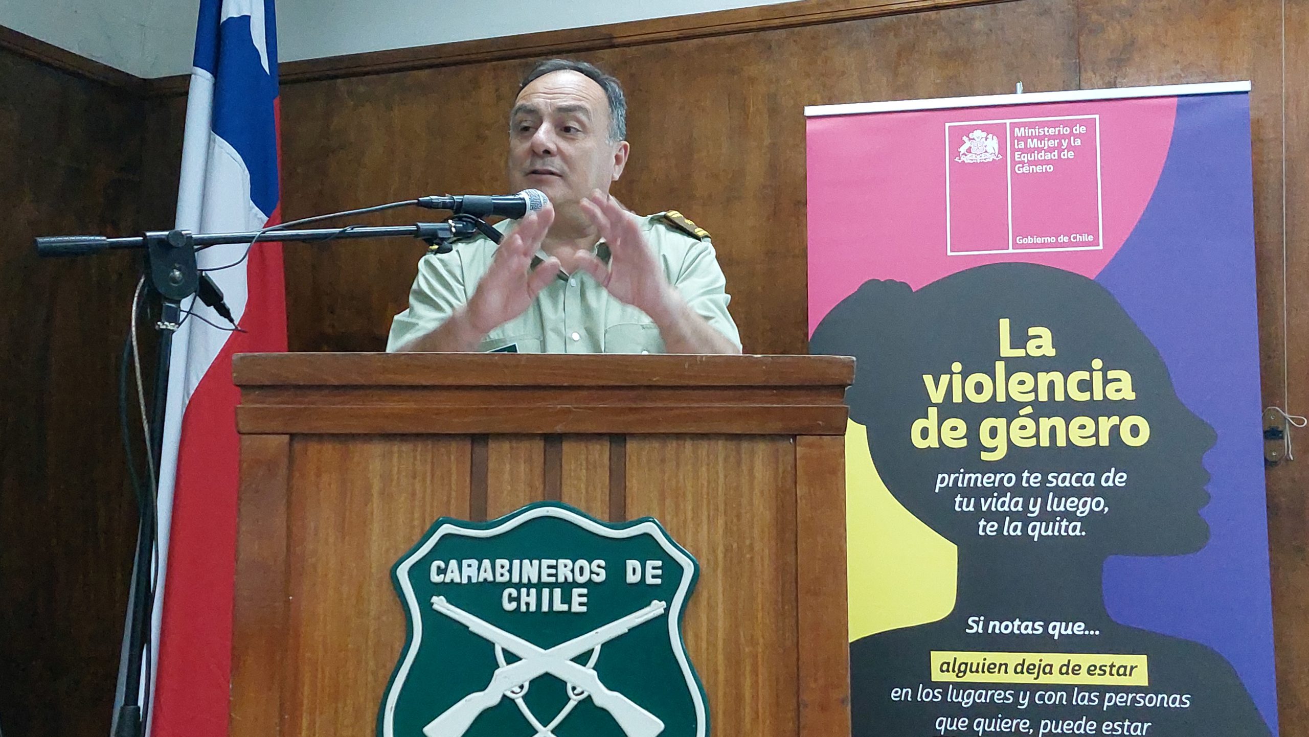 Carabineros de la Región del BioBío refuerzan conocimientos sobre atención integral a mujeres víctimas de VIF