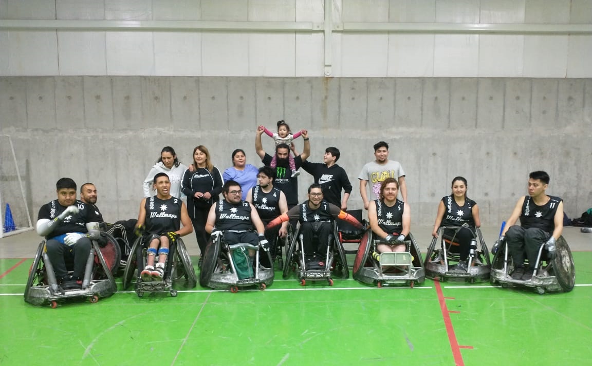 Club de Rugby en silla de ruedas «Wallmapu» de Temuco obtiene el primer lugar en Campeonato nacional