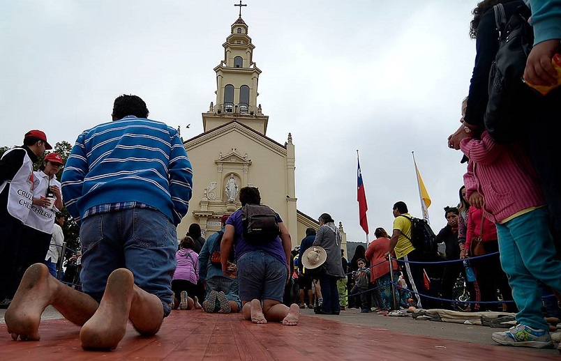 La autoridad sanitaria suspende la peregrinación anual al santuario de la Virgen de Lo Vásquez por COVID-19