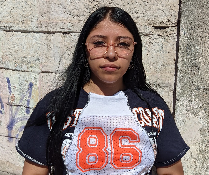 Damary: «Soy la primera menor de edad víctima de trauma ocular del estallido»