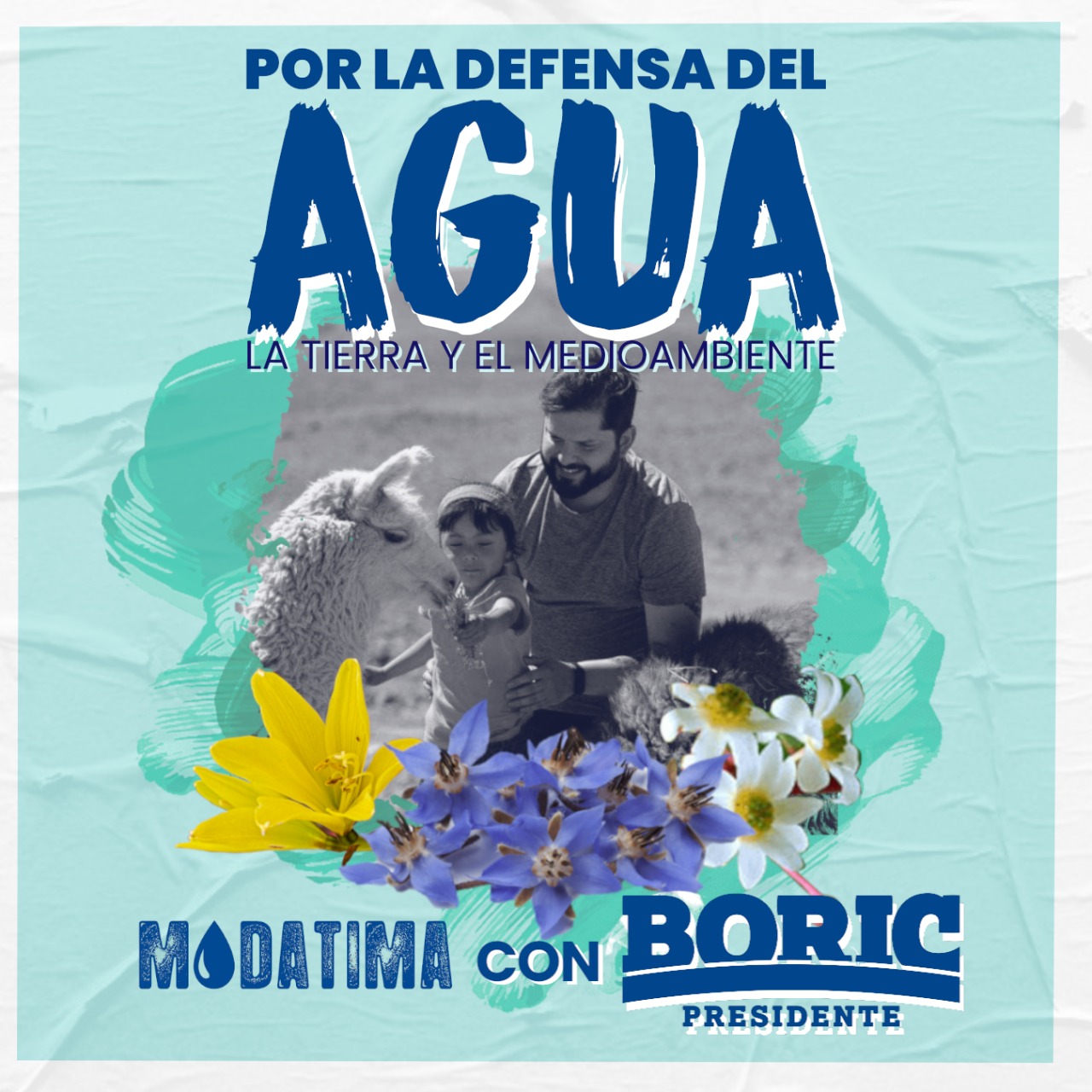  Movimiento MODATIMA apoya a Gabriel Boric por la defensa y recuperación de las aguas como un Derecho Humano