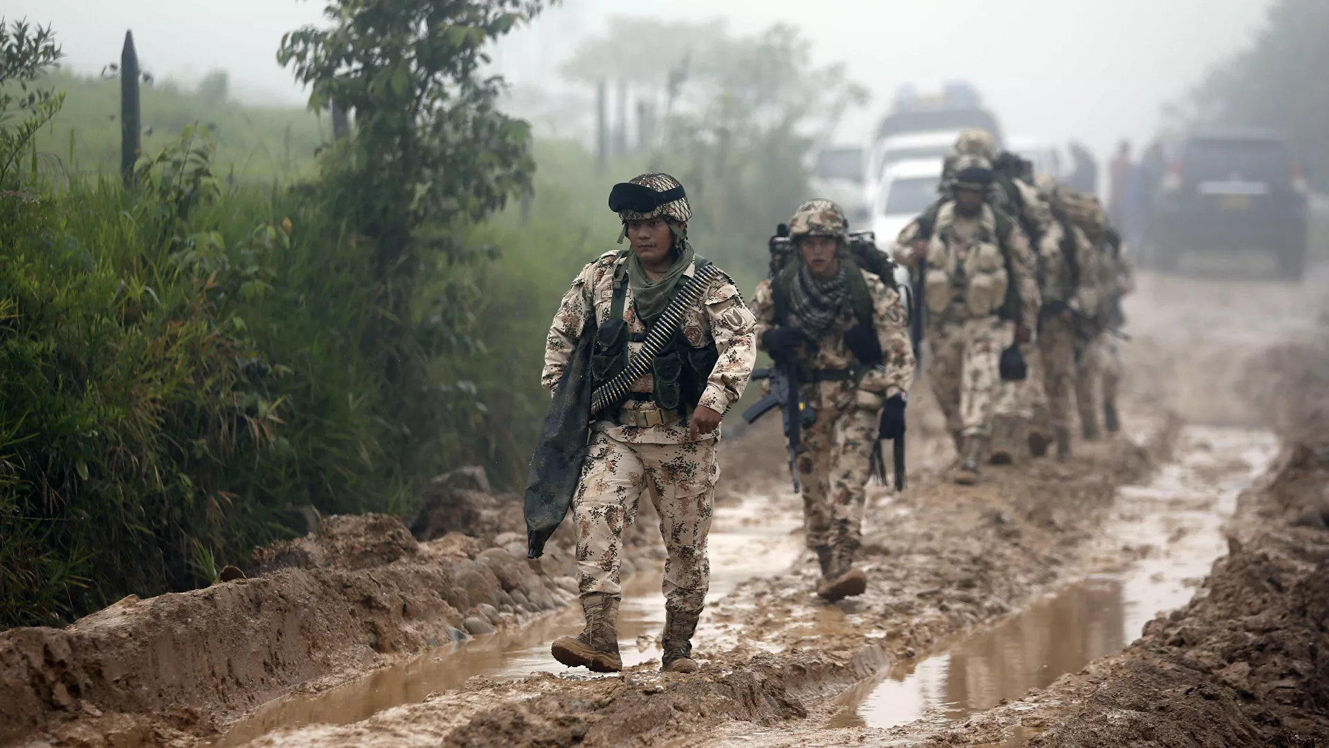  Decenas de heridos en un ataque a 2 batallones del Ejército de Colombia