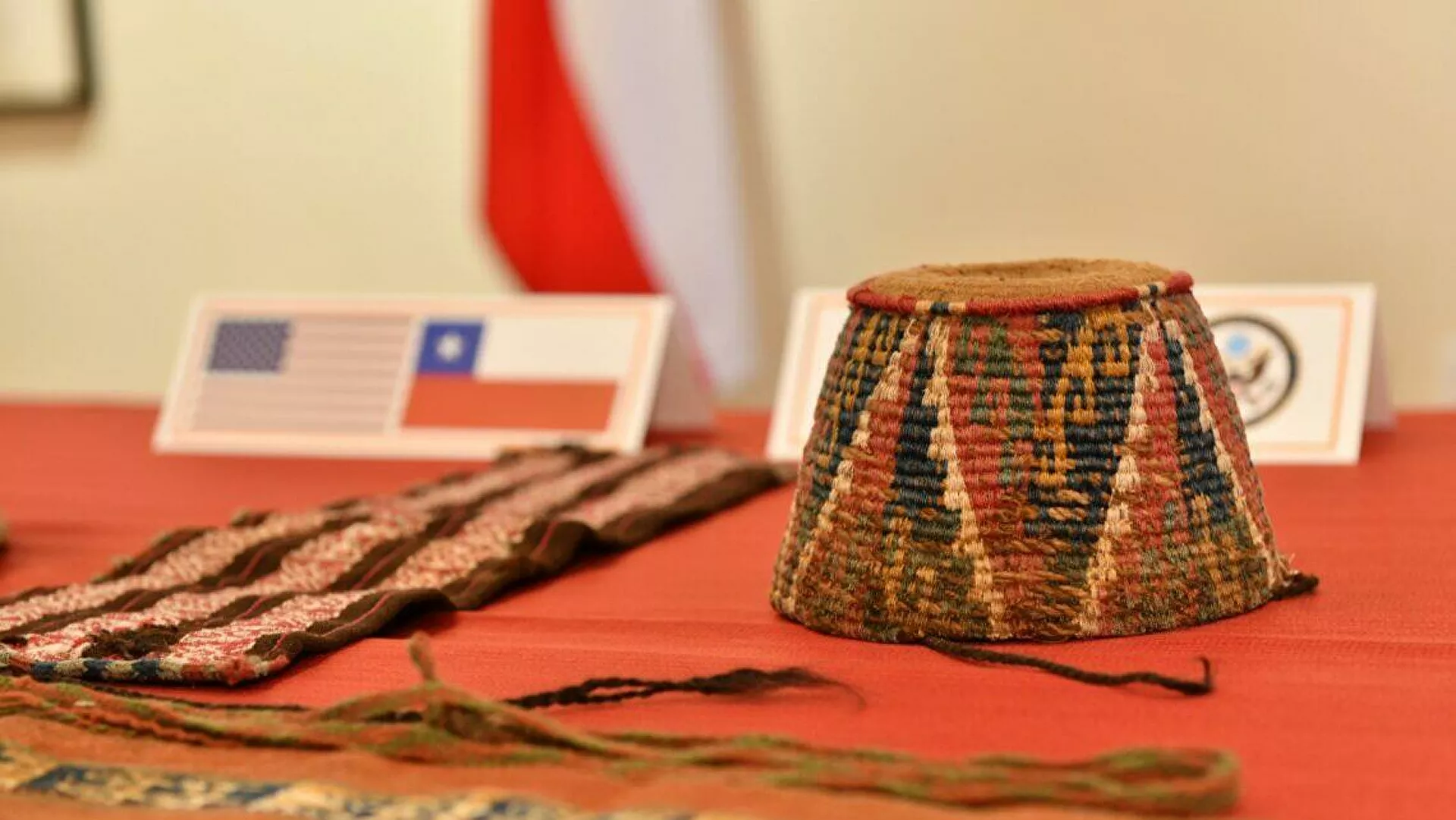 EEUU devuelve artesanías precolombinas de origen inca a Chile producto de tráfico ilícito de bienes culturales