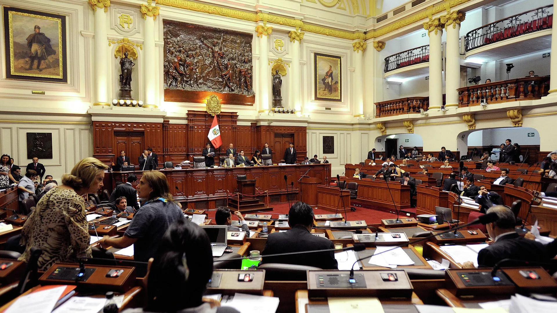  Descolocados: un audio sexual se filtró en el Congreso peruano