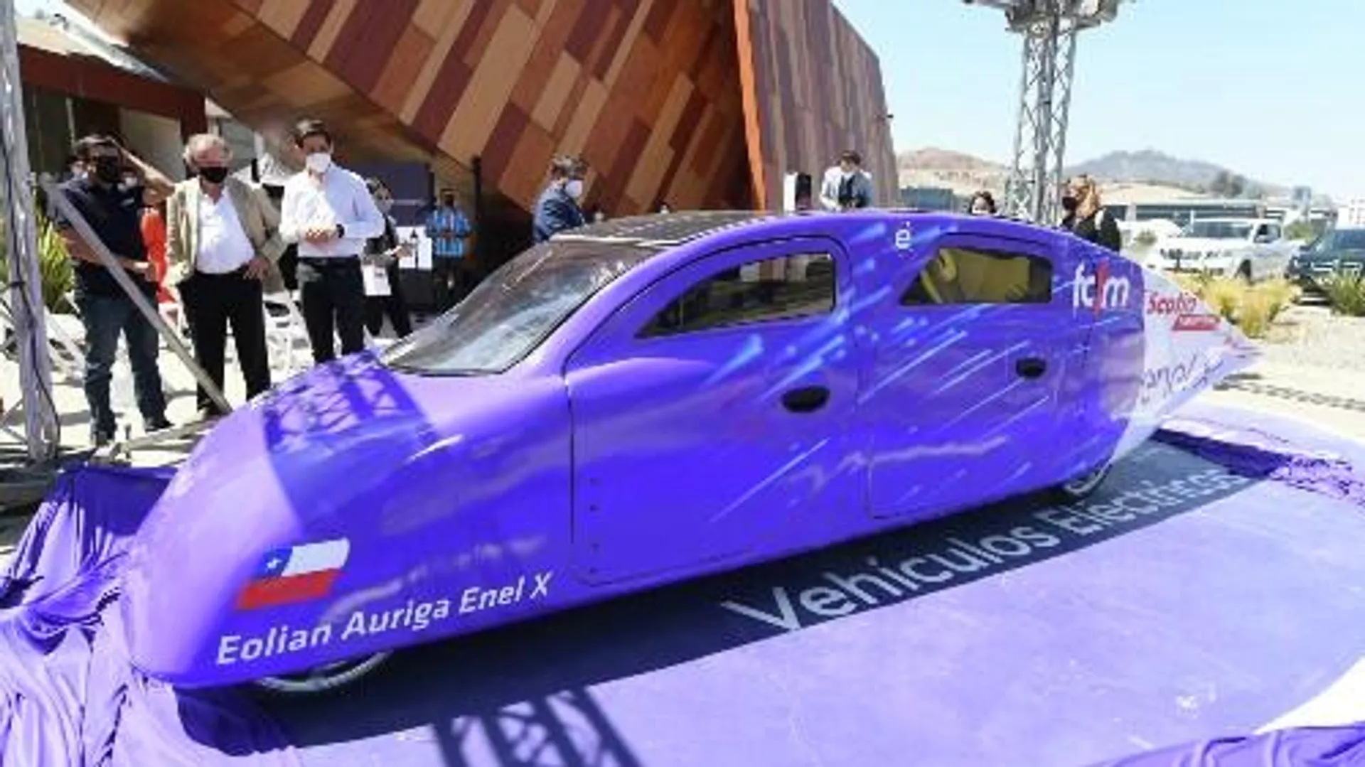  Eolian Áuriga: el auto eléctrico chileno alimentado a energía solar y que alcanza los 100 km/h