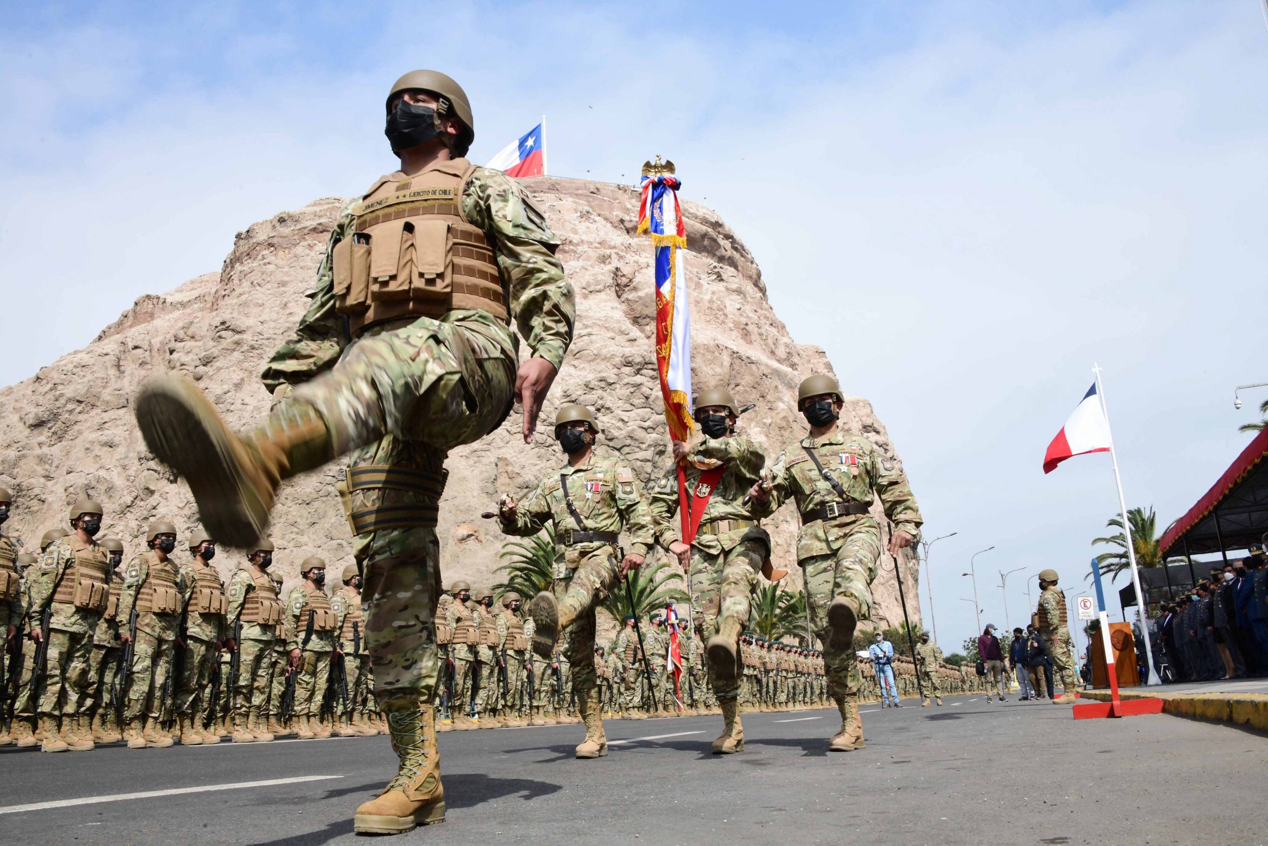  Más de 400 soldados realizaron su Juramento a la Bandera en Arica