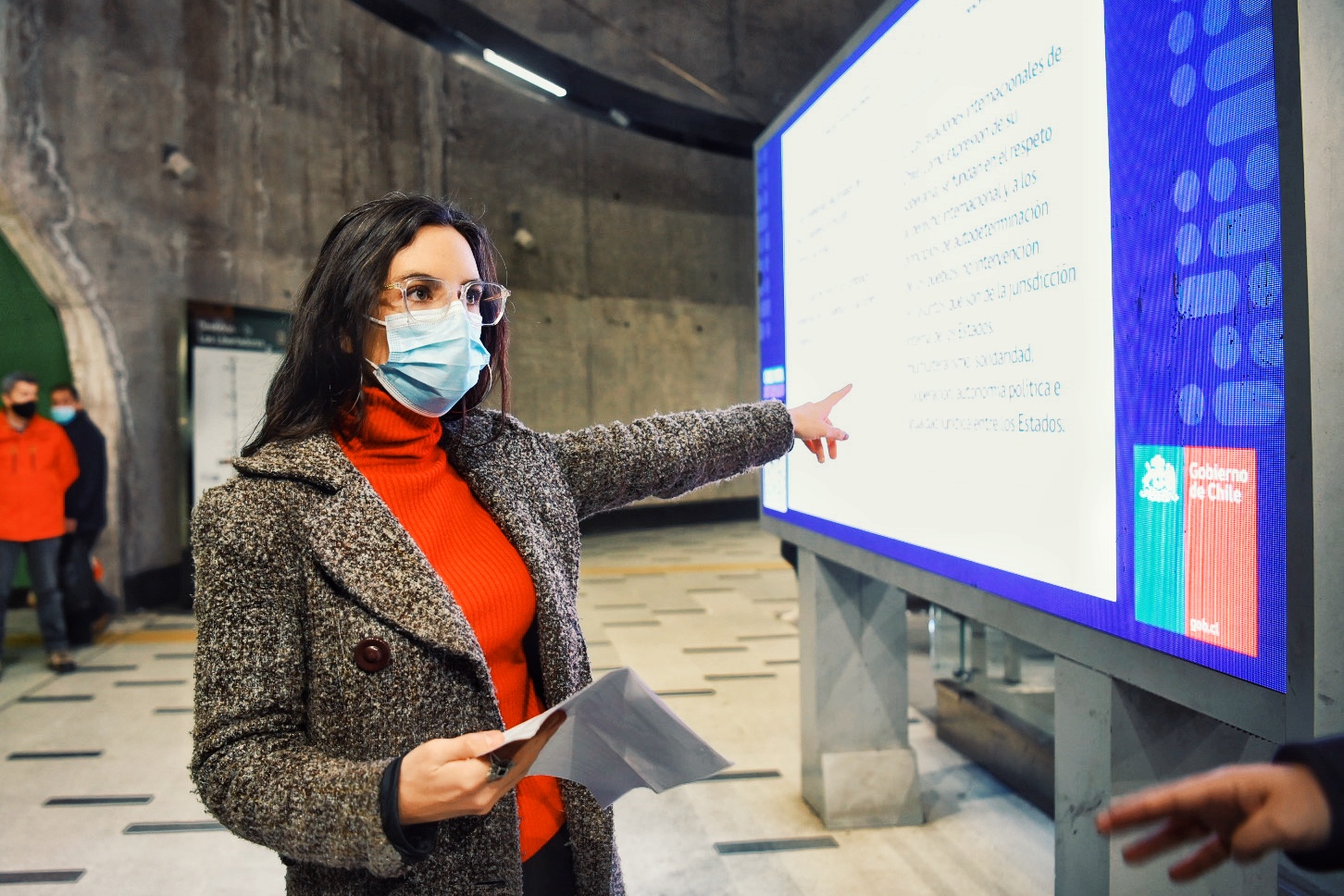 Chile Vota Informado: pantallas del Metro de Santiago exhibirán el texto completo de la propuesta de nueva Constitución