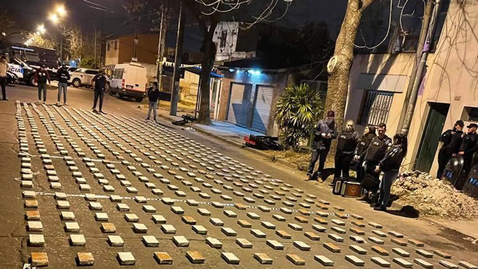  Las autoridades argentinas incautan 1,5 toneladas de cocaína en la ciudad de Rosario