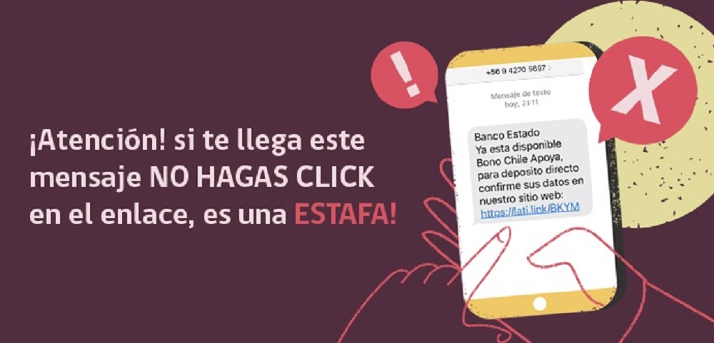 Ministerio de Desarrollo Social advierte sobre estafas via mensajes de texto