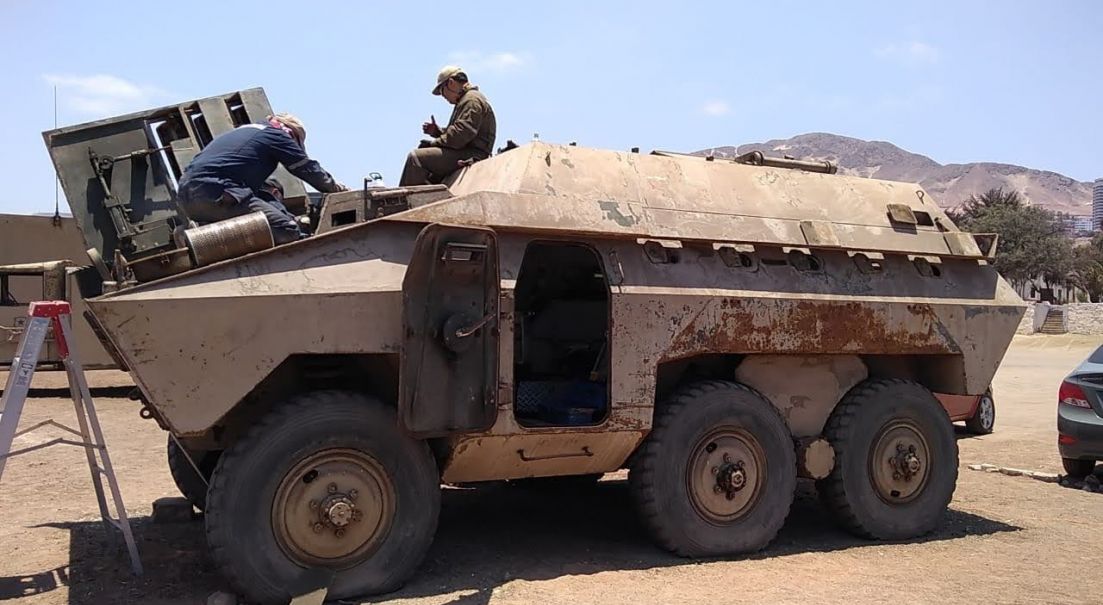 Reservistas desplegados en apoyo al mantenimiento y restauración de la histórica fuerza mecanizada del Ejército