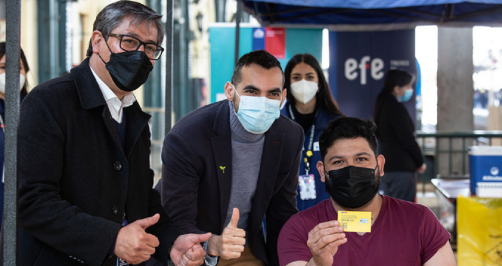 Subsecretario de Salud Pública concurrió a operativo de vacunación y testeo contra el Covid-19 en la Estación Central