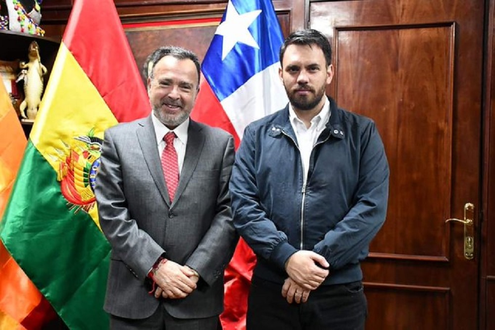  Chile y Bolivia analizan en La Paz mecanismos para combatir el crimen organizado en la frontera