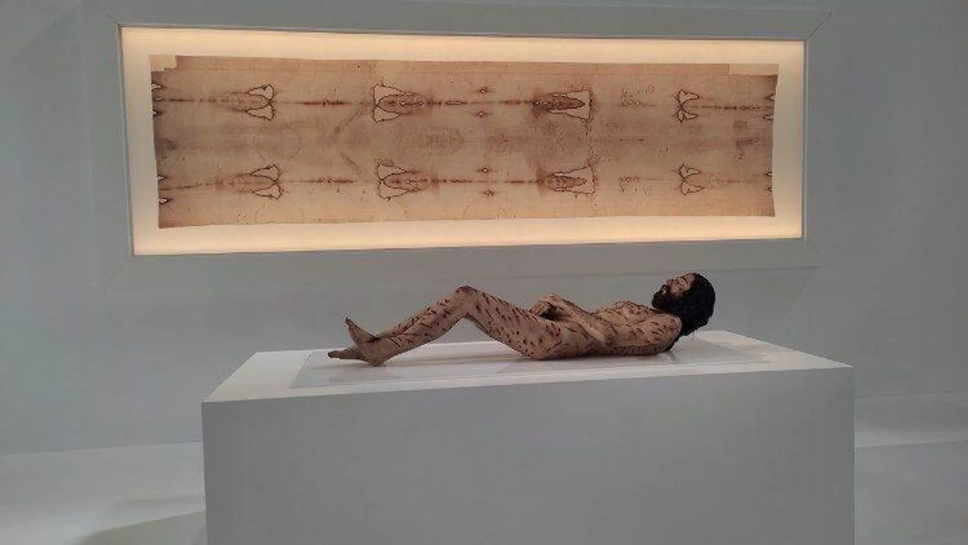 Así se ve la recreación hiperrealista del cuerpo de Jesucristo | Fotos
