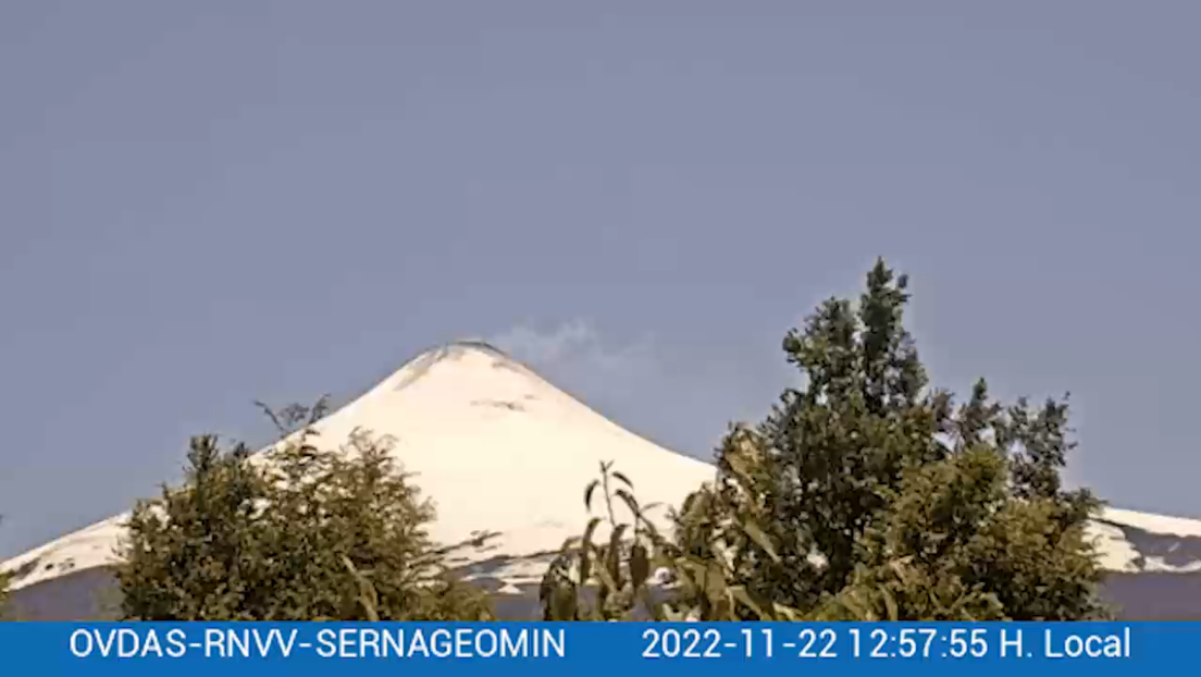 Autoridades alertan ante la posible erupción del volcán Villarrica