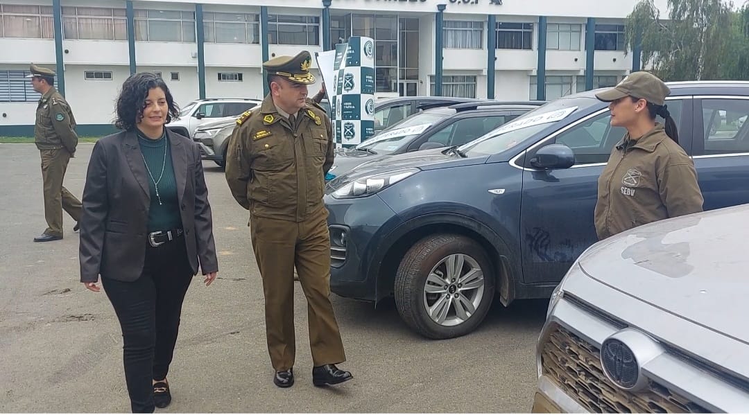 Carabineros del SEBV Concepción recuperan 13 vehículos que fueron robados desde una automotora en Talcahuano