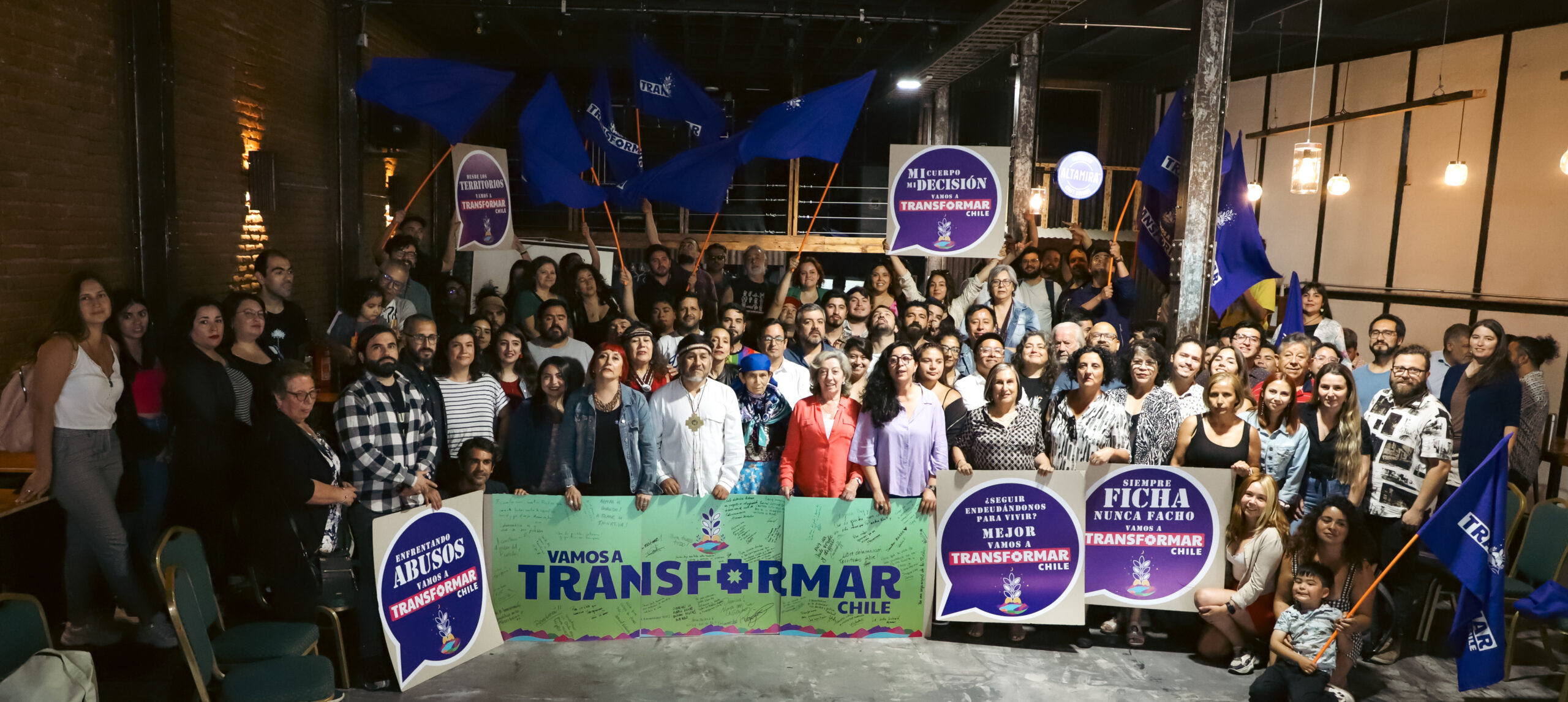  Nuevo actor en la esfera política Chilena | Movimiento «Transformar Chile» iniciará en marzo proceso legal para convertirse en partido político