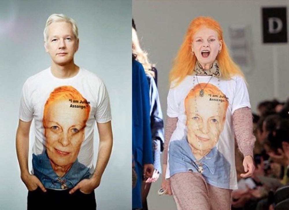 Assange solicita permiso de prisión para asistir al funeral del ícono de estilo, partidaria Vivienne Westwood