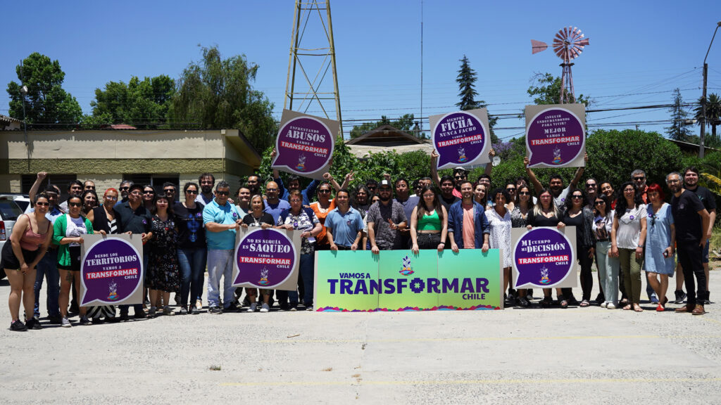  Transformar inicia gira por 4 regiones con miras a las elecciones municipales del 2024