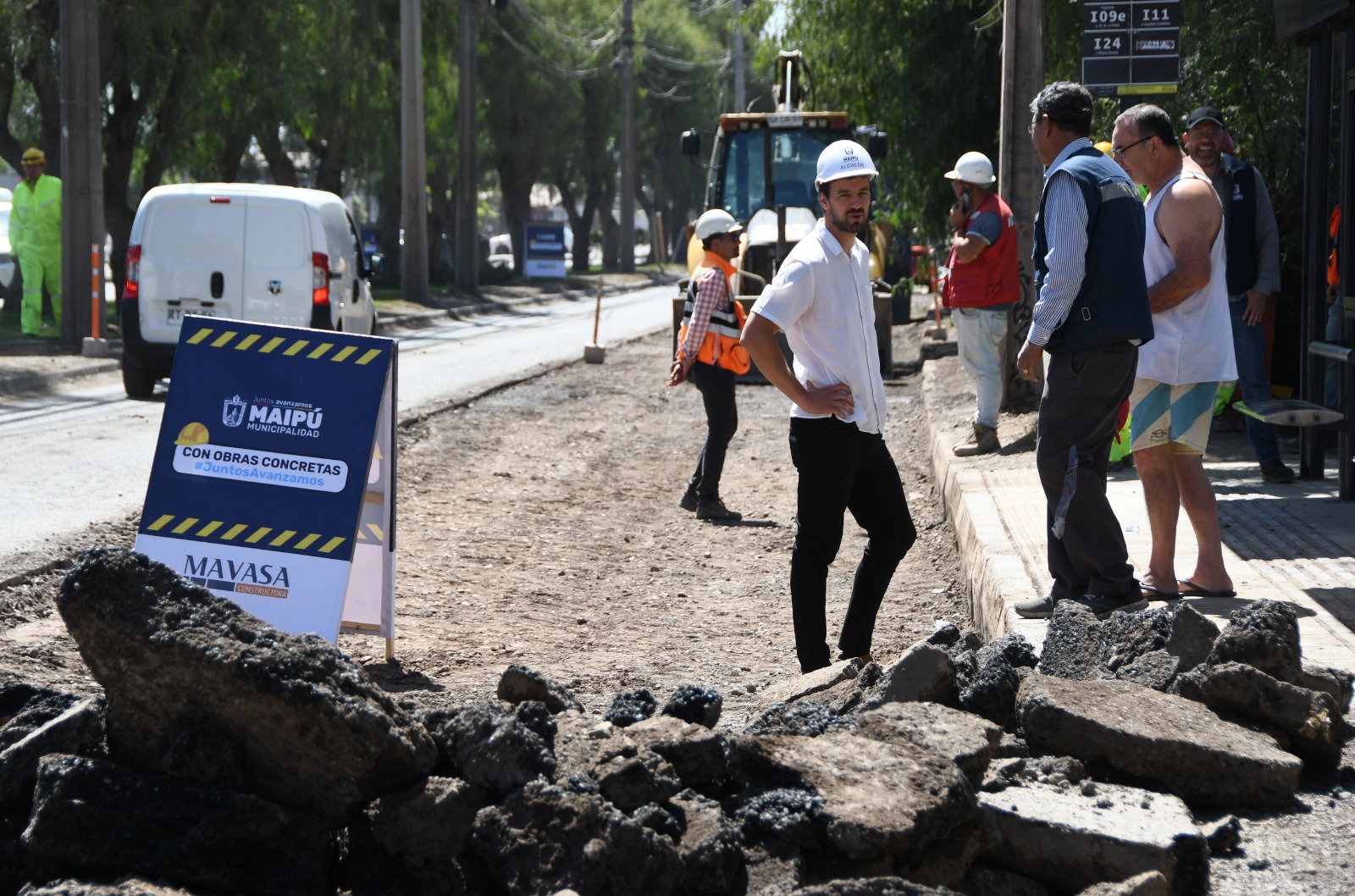  Alcalde de Maipú, Tomás Vodanovic, anuncia inédito plan de inversión de más de $10 mil millones para la reparación de calles y fugas de agua