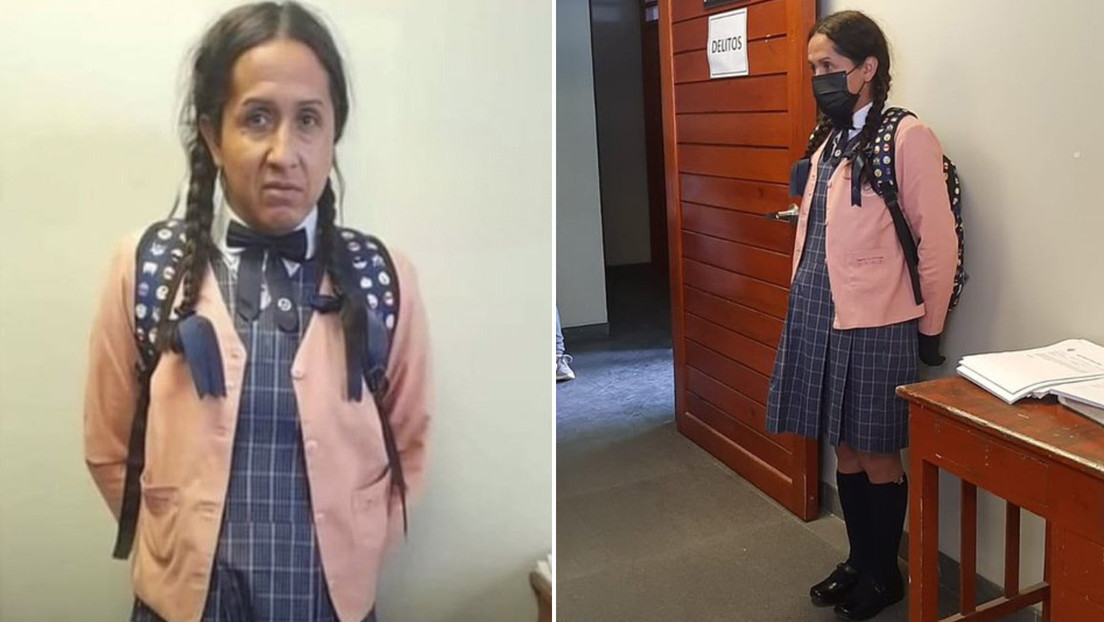  Detienen a un hombre con uniforme de colegiala en escuela femenina de Perú
