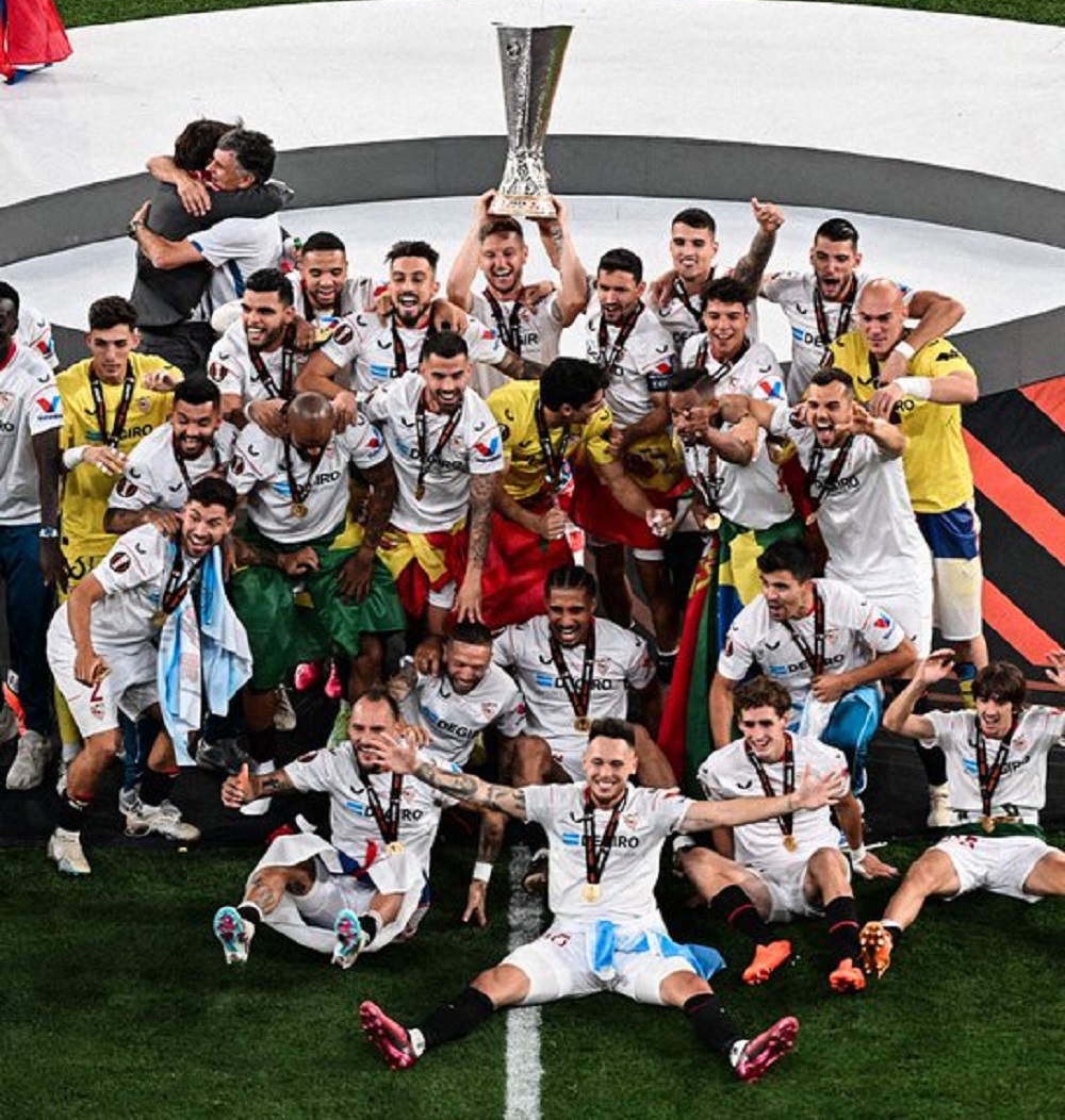 El Sevilla FC consigue su séptimo título de la Europa League tras vencer a la Roma en los penaltis