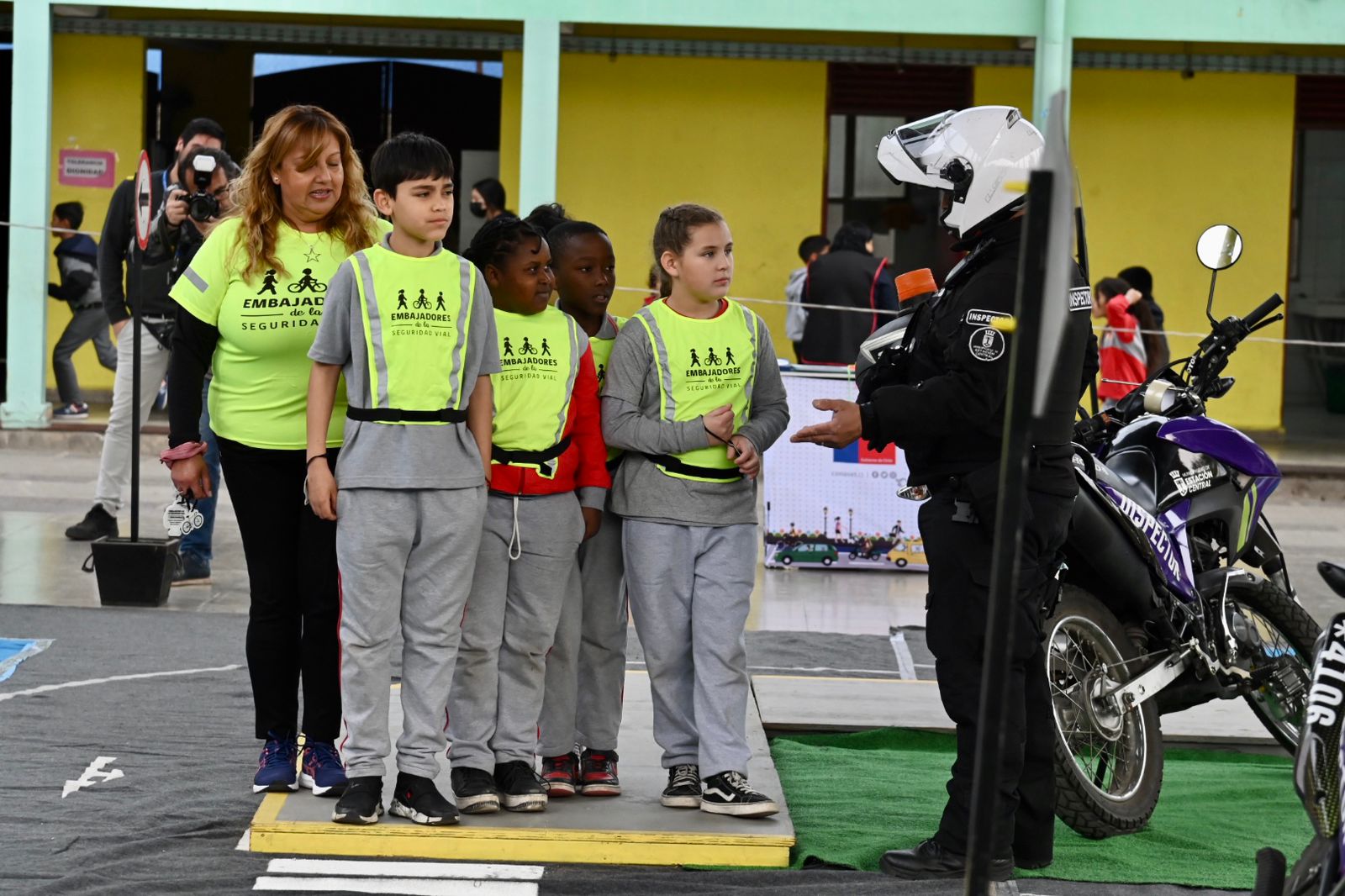 Programa de educación vial del Gobierno de Santiago y la Conaset llegó a más de 40 mil niños de toda la región